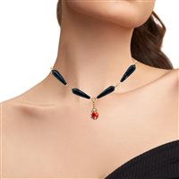 Necklace Tatiana Fabergé Woman in Silver Onice 65784 - 65784